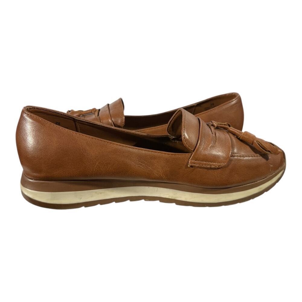 Dorothy Gaynor Women’s Slip On Loafers Tassel Brown Size 8.5 - Picture 7 of 8